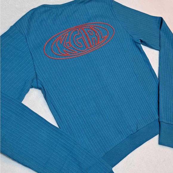 X-Girl Womens Oval Logo Cardigan - Women's size MEDIUM - Picture 12 of 12